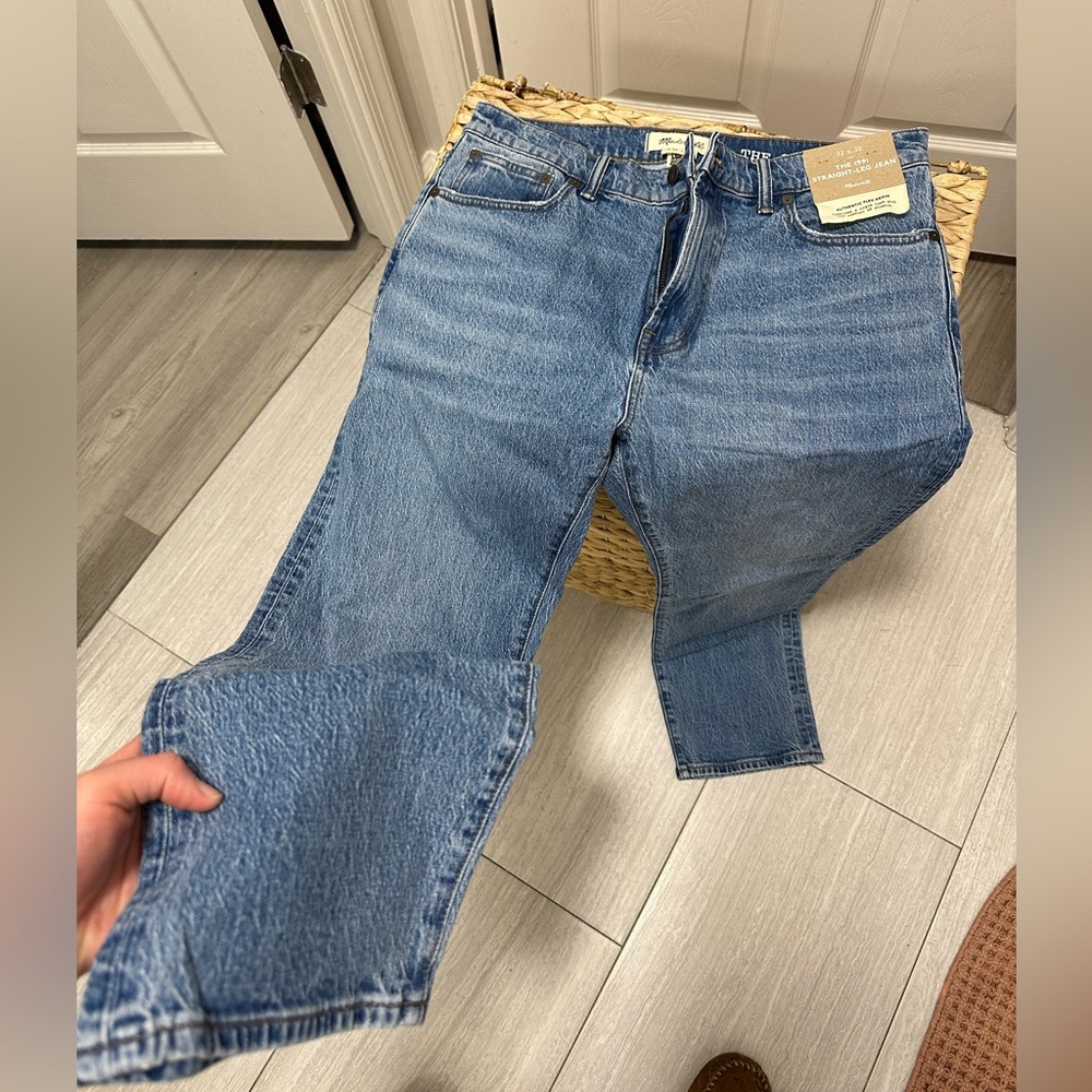 Madewell Men’s 1991 straight leg Jean